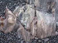 Dunkle Kieselsteine und grauer Fels - Snaefellsnes Halbinsel